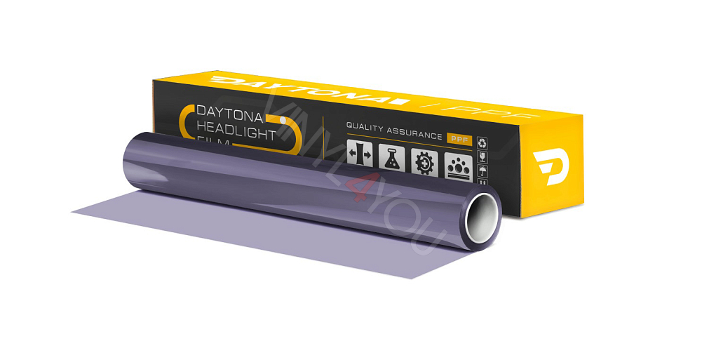 Гибрид для фар тонирующий DAYTONA H100 фиолетовый 60 см
