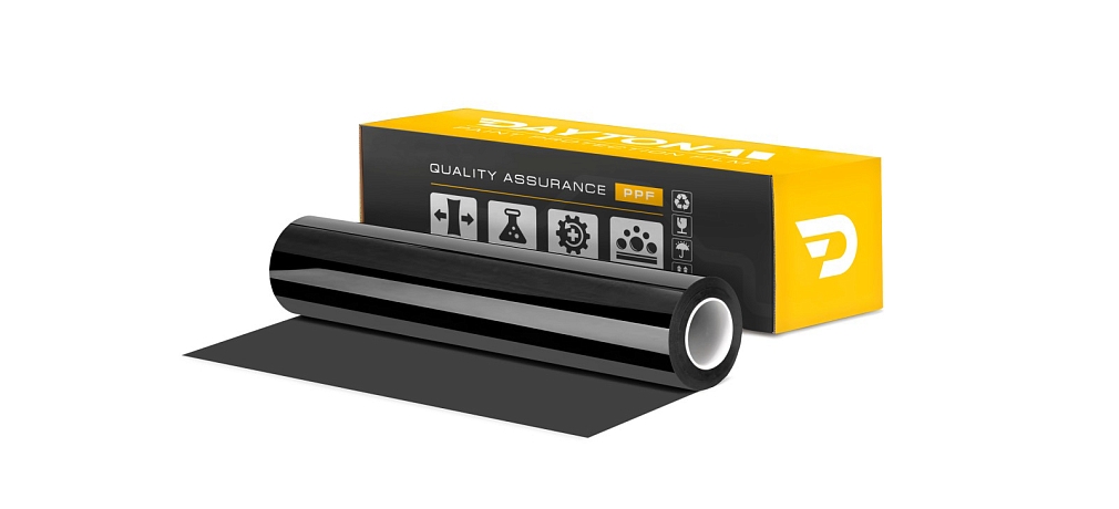 Полиуретан для фар тонирующий DAYTONA S100 черный 30 см